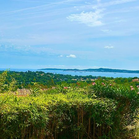 Les Restanques Vue Mer Roses 1070 Rez De Jardin Grimaud Εξωτερικό φωτογραφία