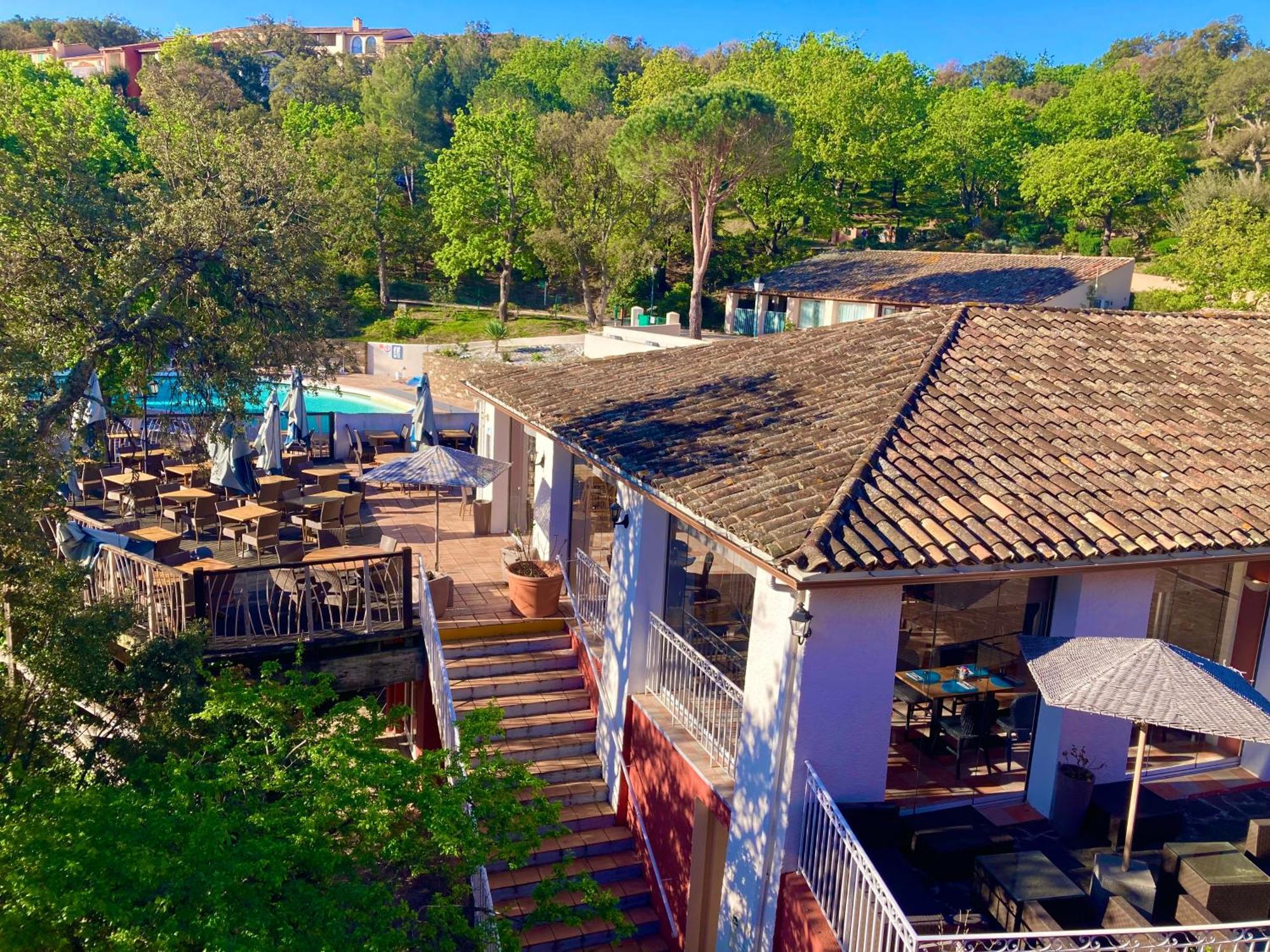 Les Restanques Vue Mer Roses 1070 Rez De Jardin Grimaud Εξωτερικό φωτογραφία